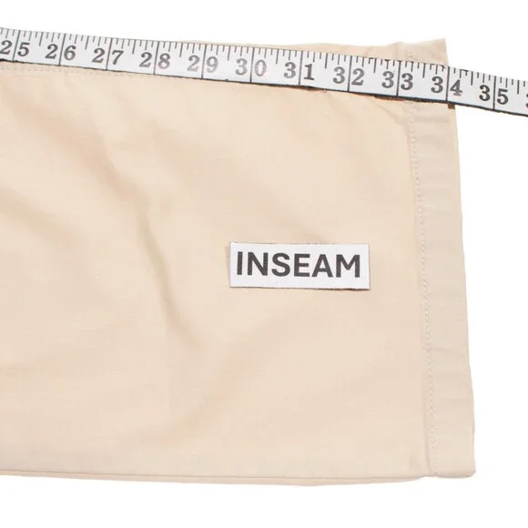 Hiltl NWT 5 Pocket Jean Cut Casual Pants Size 42 x 34 Noah In Beige Cotton Blend